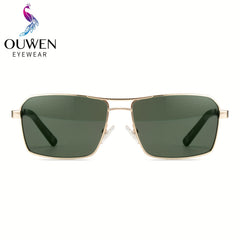 VIVIENFANG Retro Aviator Sunglasses For Men UV Protection