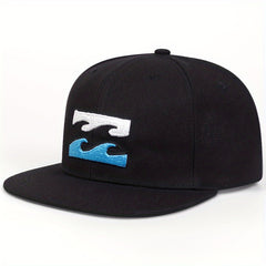 Hip Hop Flat Brim Snapback Hat Men Women Adjustable Trucker Cap