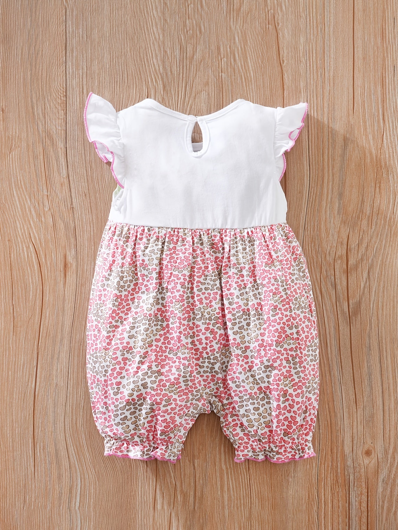 Cute Animal Print Romper for Baby Girls