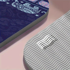 Printed TPE Yoga Mat for Fitness Training