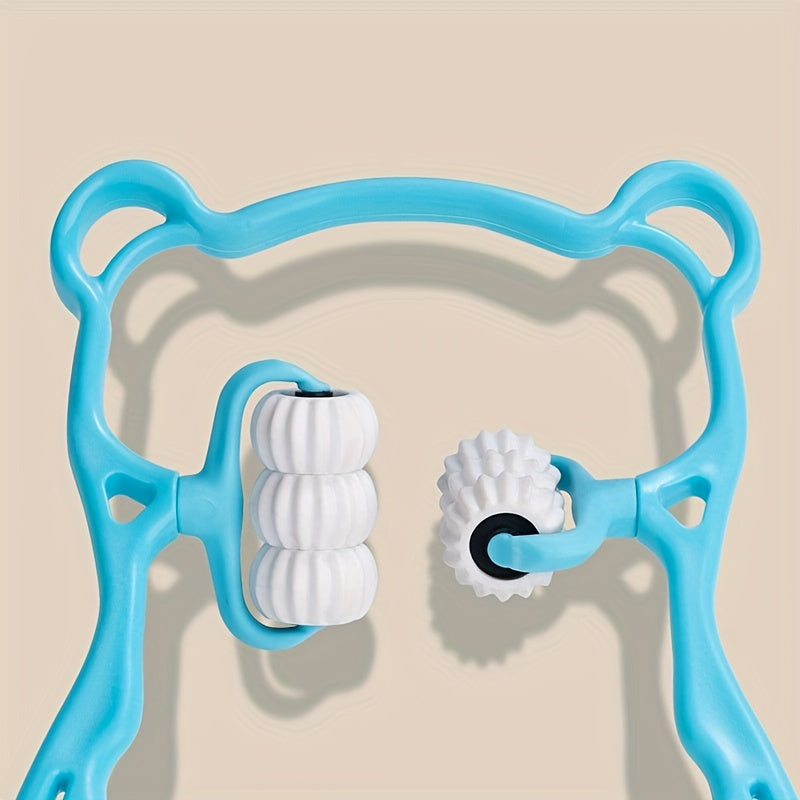 Multifunctional Six Wheel Cervical Spine Massager