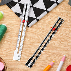 Metal Sliding Guage Sewing Measuring Tool For Quilting And Sewing