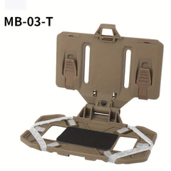 Universal Phone Holder for Airsoft Vest - Folded Chest Mount