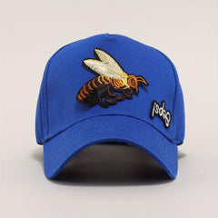 Bee Patch Baseball Cap Sun Hat Lightweight Unisex Dad Hat