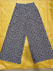 Floral Wide Leg High Waist Pants for Spring & Summer
