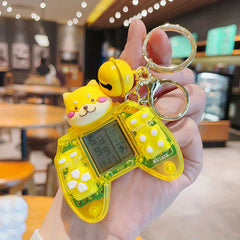 Mini Game Machine Cartoon Keychain For Boys