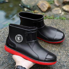 Men's Waterproof Rain Boots for Fishing Climbing