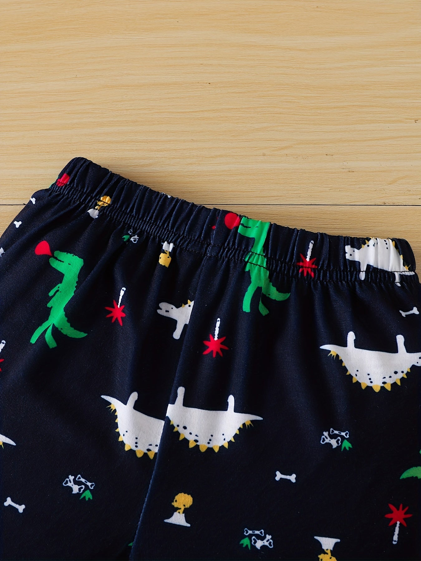 Boys Dinosaur Graphic Tank Top & Shorts Set for Summer