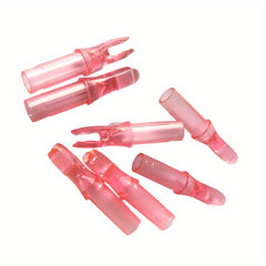 6pcs Archery Arrows with Plastic Insert Tail Nocks
