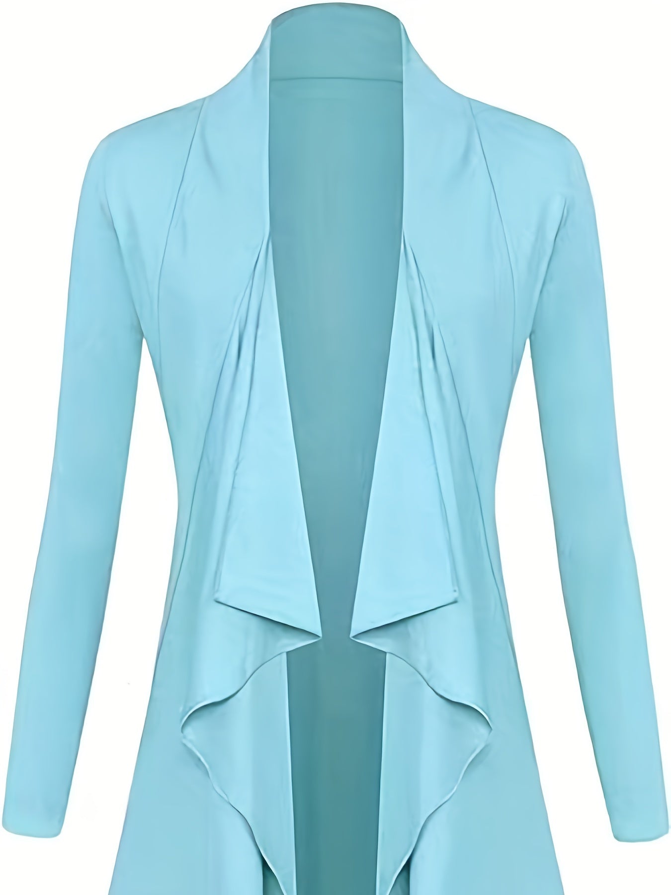 Open Front Long Sleeve Cardigan