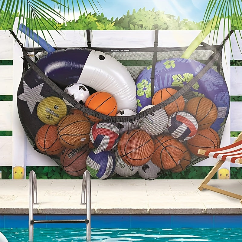 Large Capacity Pool Storage Hanging Bag for Swimming Pool Supplies