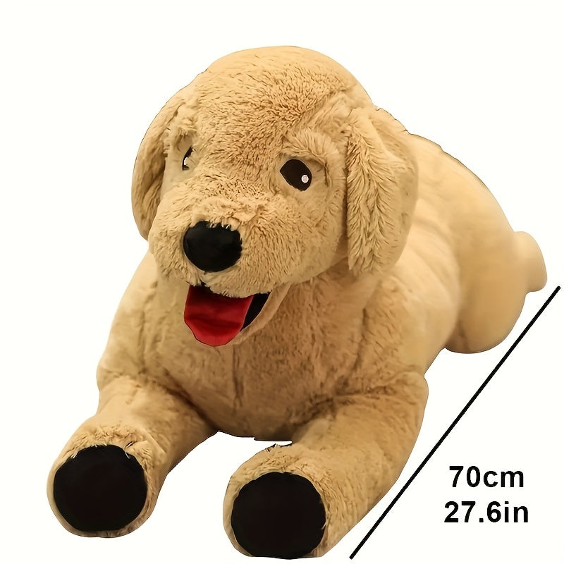 Golden Giant Dog Plush Toy Labrador Retriever Soft Stuffed Animal Huggable Plush