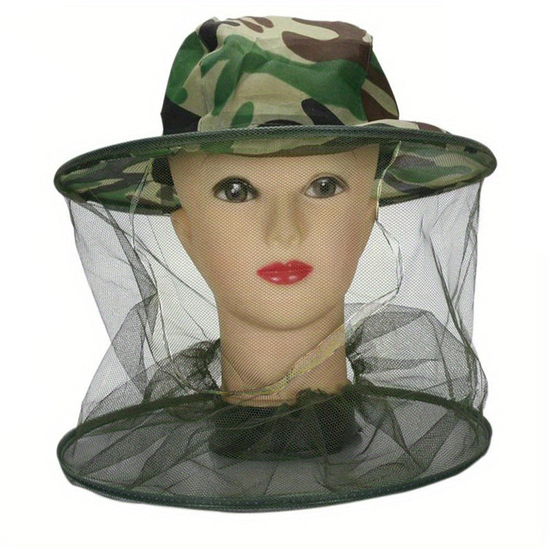 Anti Mosquito Head Net Hat Sun Hat Bug Hat