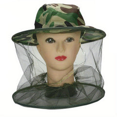 Anti Mosquito Head Net Hat Sun Hat Bug Hat