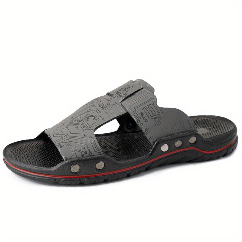Men's Wear Resistant Beach Shoes Quick Drying Non Slip Slides