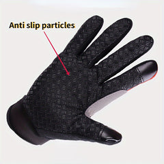 Breathable Anti Slip Cycling Gloves Full Finger Mountaineering Gloves