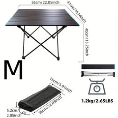 Portable Folding Camping Table for Picnics & BBQs