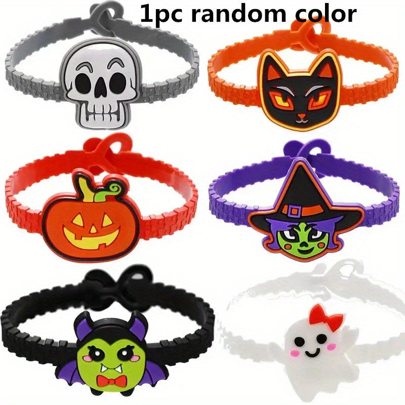 Cartoon Kids Bracelet Set Halloween Party Favor Kids Dress Up Accessories