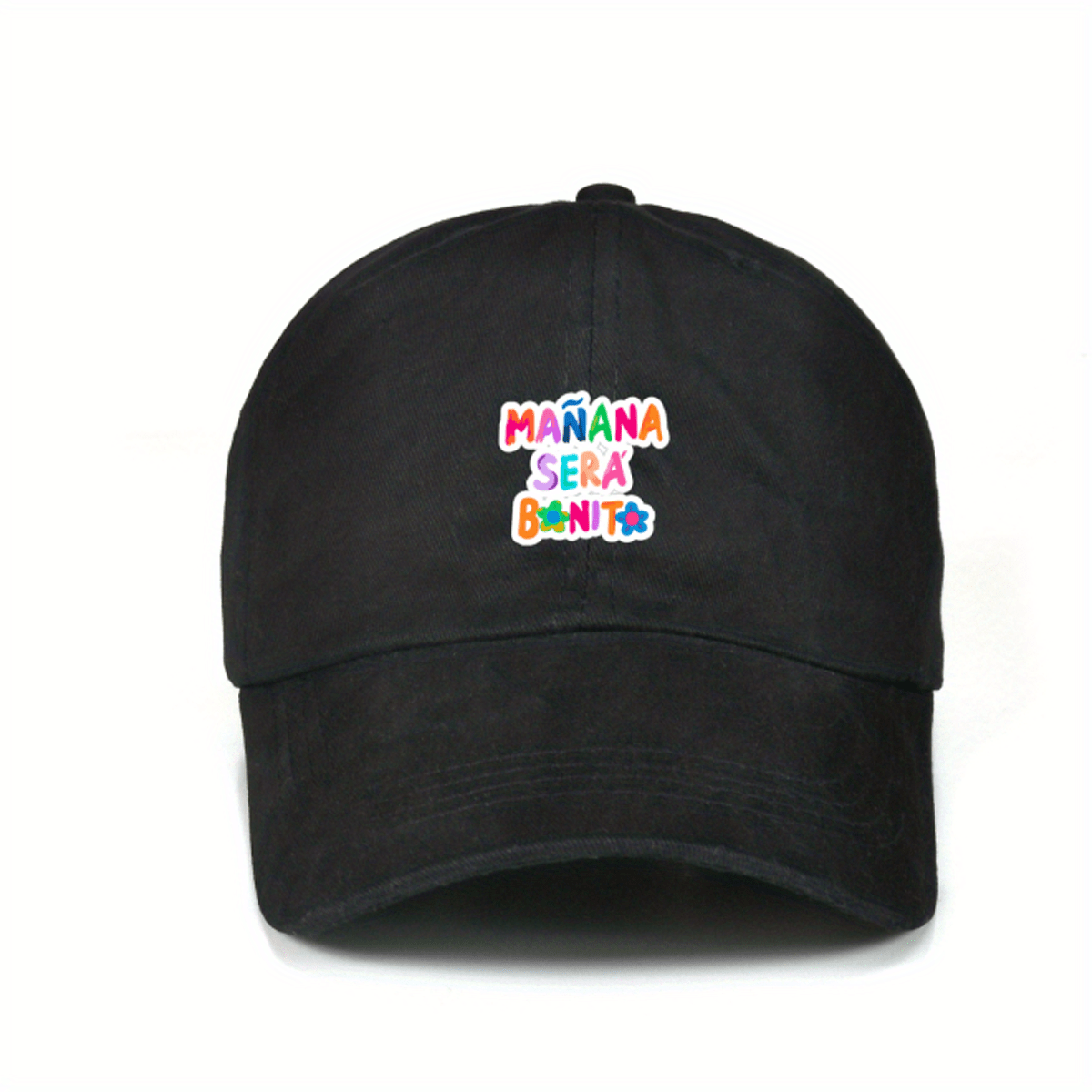 Colorful Letter Print Bucket Hat Women