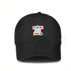 Colorful Letter Print Bucket Hat Women