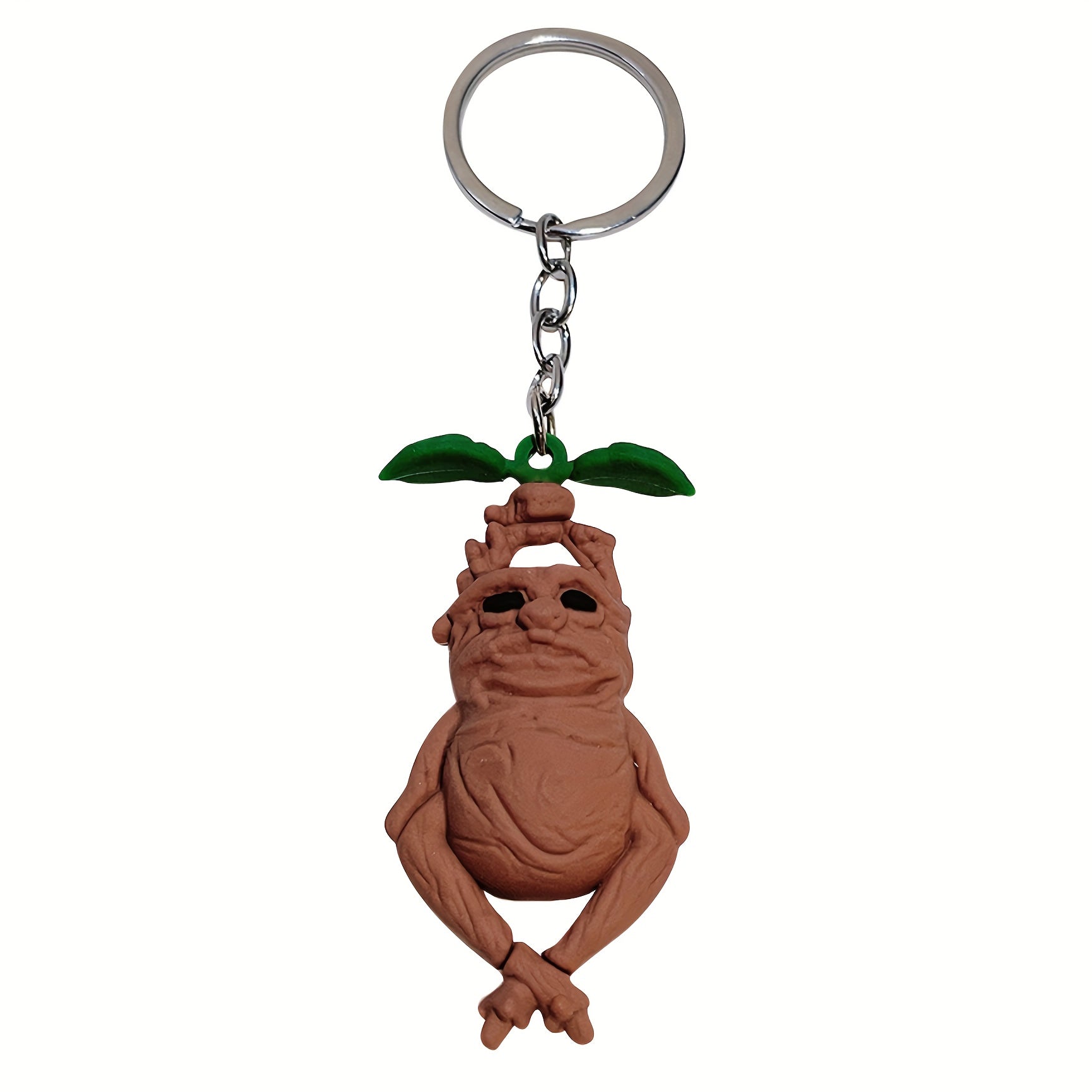 Chubby Mandrake Pendant Keychain 5.08 cm Halloween Party Gift
