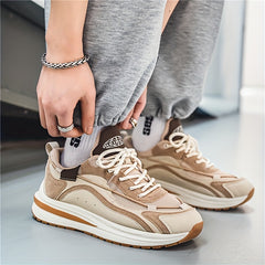 Men's Casual Sneakers Comfy Walking Skate Shoes