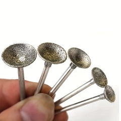 12pcs Diamond Grinding Burr for Rotary Tool 2.35mm Shank