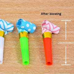Colorful Candy Blower Whistle Birthday Party Supplies