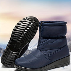 Women's Thermal Snow Boots Waterproof Slip on Winter Ankle Boots