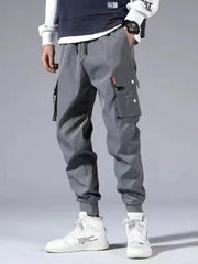 Men's Cargo Pants Drawstring Jogger Pants
