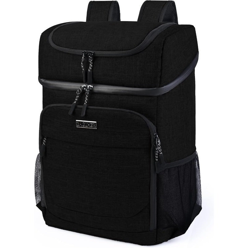 Large Capacity Insulated Cooler Backpack Leak Proof Portable Food Storage Bag