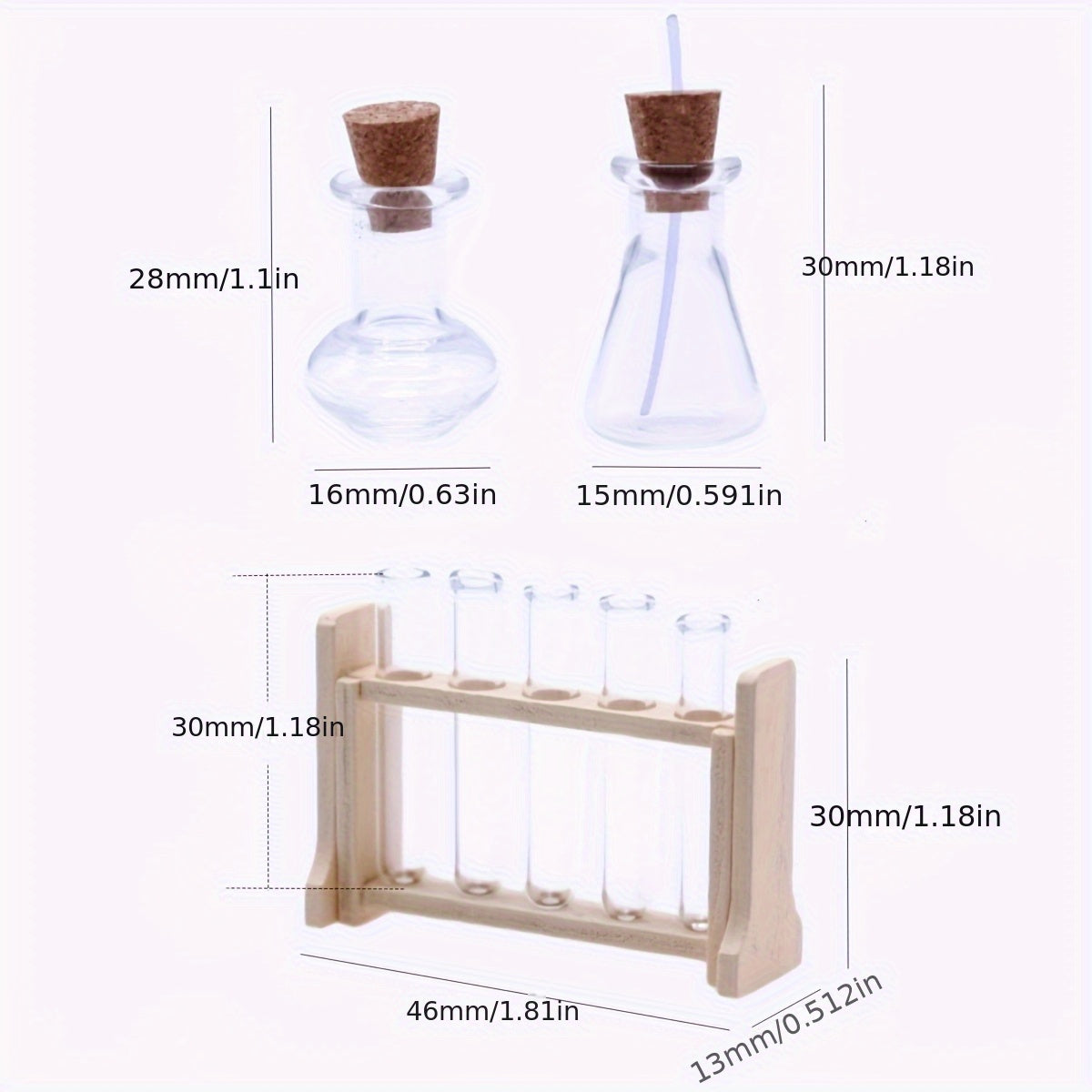 Mini Lab Set for Doll House Dolls