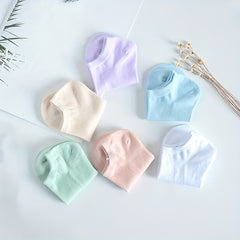 6 Pairs Solid Ankle Socks Lightweight Women's Stockings & Hosiery