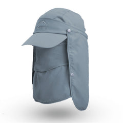 Men's Adjustable Sun Cap for Outdoor Activities with Neck Flap