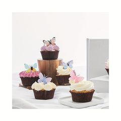 Edible Butterfly Cake Toppers - Wafer Paper Cupcake Decorations
