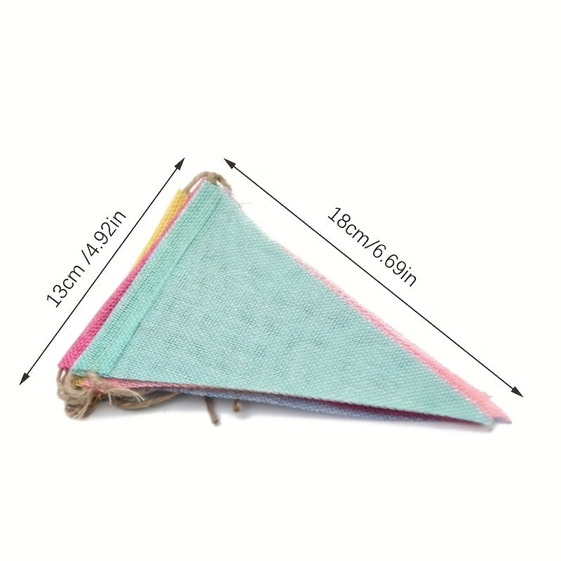 Rainbow Double Sided Window Shower Party Banner Background