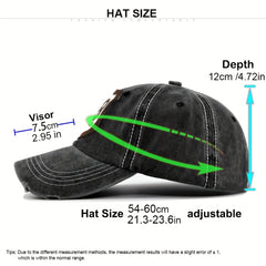 Letter Embroidered Baseball Cap Sun Protection Trucker Hat