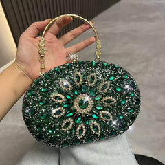 Diamond Women's Evening Bag Wedding Crystal Phone Bag