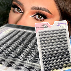 280Pcs 30D 9-16mm D Curl Cluster Lashes Individual Extension