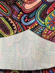 Paisley Print Cami Jumpsuit Wide Leg