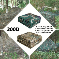 300D Camo Mesh Burlap Ground Blinds for Wildlife Photography