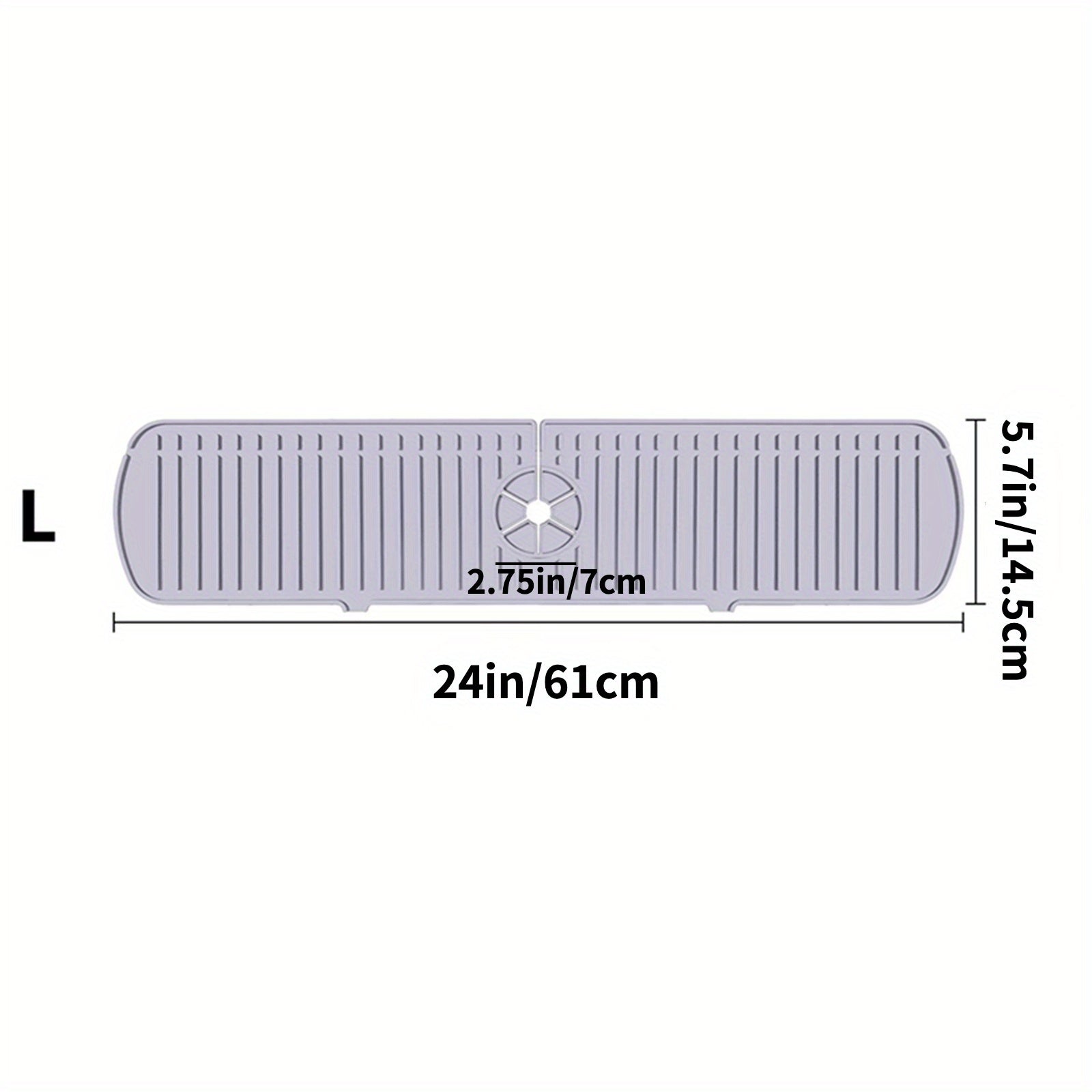 Silicone Table Mat Faucet Sink Splash Guard Kitchen Water Catcher Cover