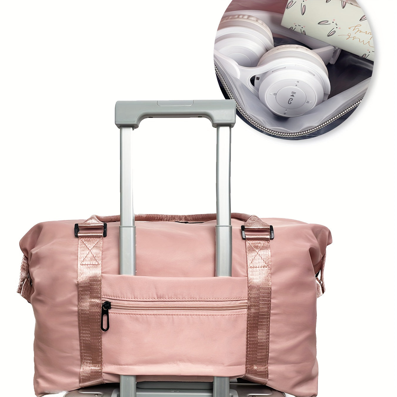 Large Capacity Sports Travel Bag Lightweight Storage Handbag for Gym & Outdoor