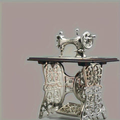 Mini Sewing Machine Toy Retro Model Decor