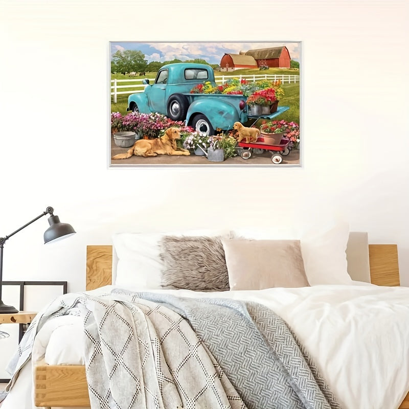 Car Diamond Painting Kit Diamond Art Kit Home Wall Decoration