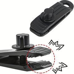 Windproof Plastic Clips for Outdoor Tent Awning Sun Shelter - Pack of 10