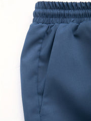 Block Cargo Pants Men's Casual Street Style Pocket Pants