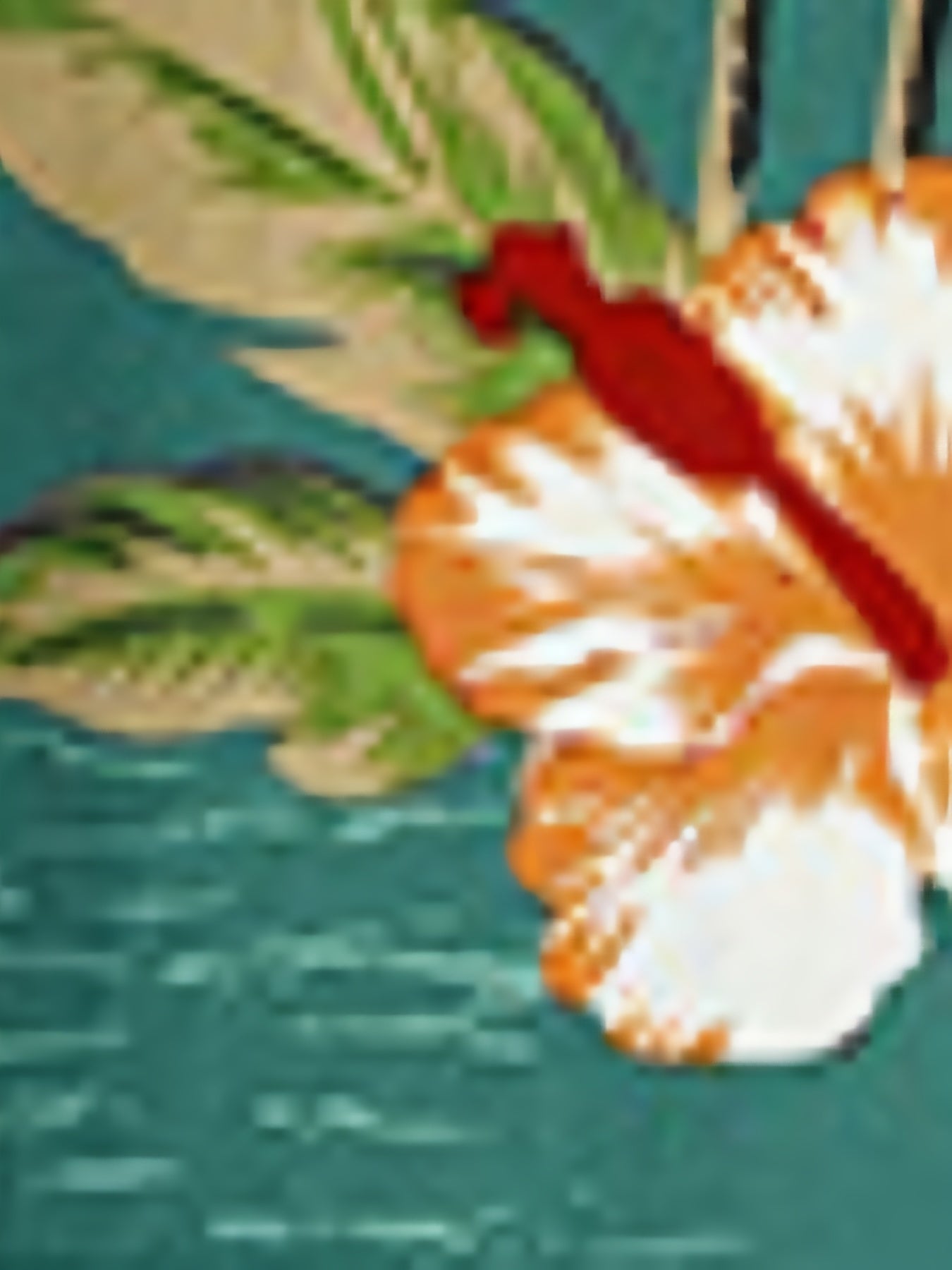 Men's Coconut Palm Print Button Up Shirt
