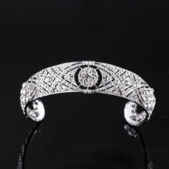 Bridal Tiara Rhinestone Crown Hair Accessory