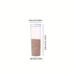 3pcs Kitchen Noodle Storage Box Plastic Sealed Tank Dry Food Canisters